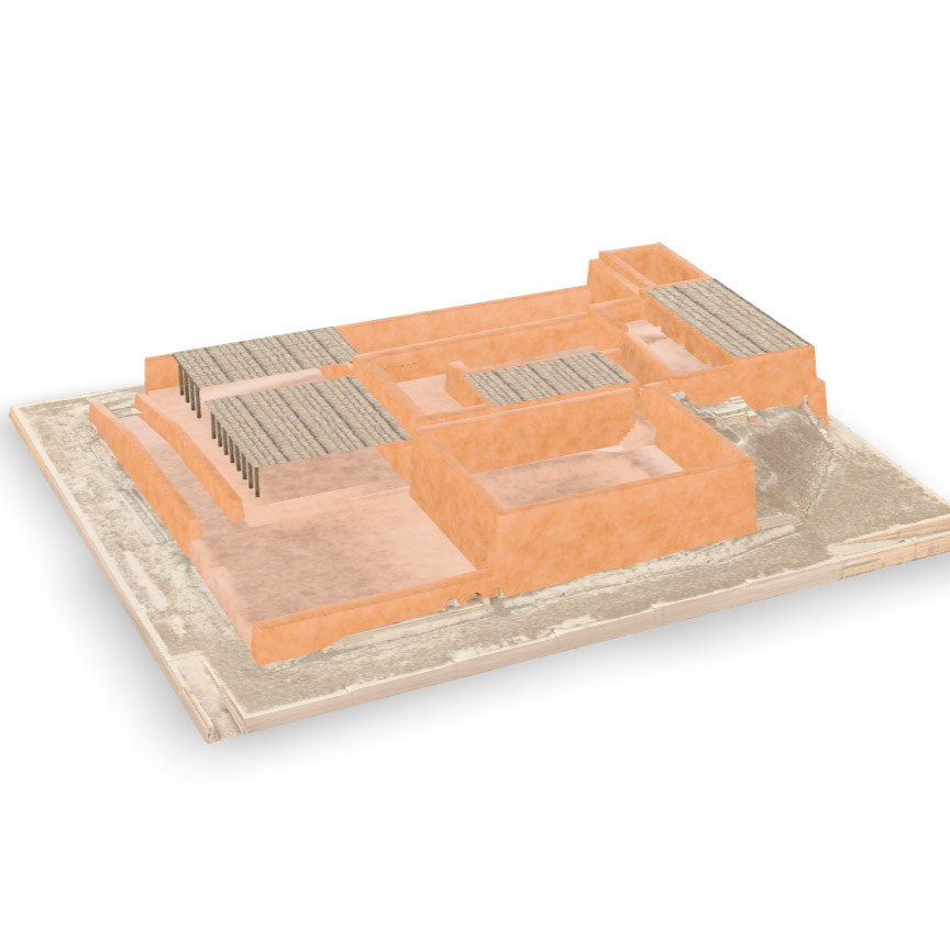 Miniatura Huaca Reconstruida
